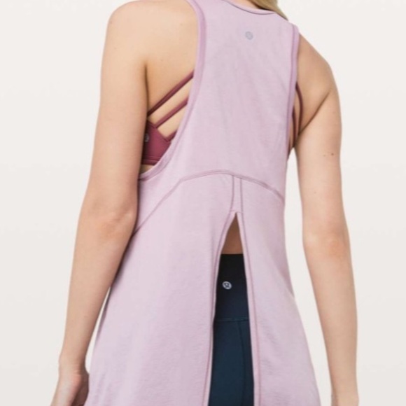 Lululemon Goal Up Tank Color Antionette Size 6 like new - Picture 6 of 9